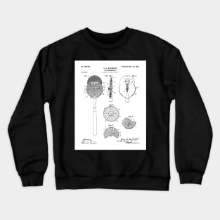 Ophthalmoscope Patent - Optometrist Eye Doctors Office Art - White Crewneck Sweatshirt